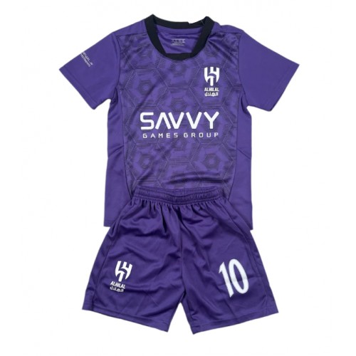Al-Hilal Neymar Jr #10 Rezervni Dres za Dječji 2024-25 Kratak Rukavima (+ kratke hlače)